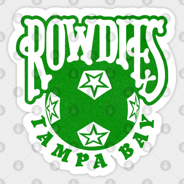 Defunct Tampa Bay Rowdies NASL Soccer 1981 Sticker by LocalZonly